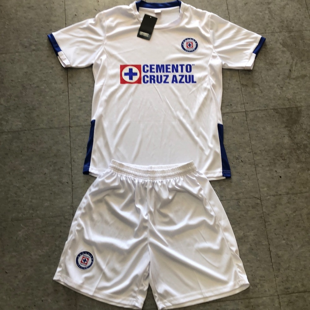 Cruz azul white set 2020 size S